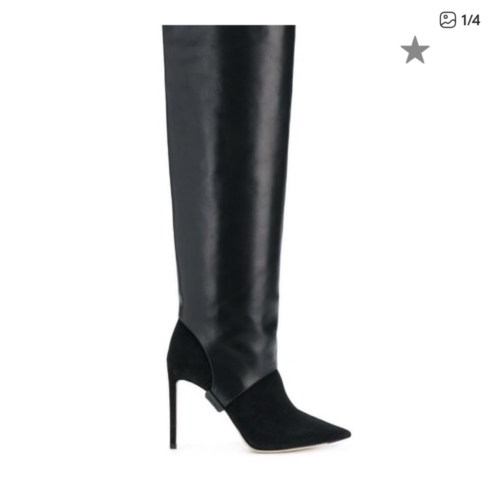 Jimmy Choo Elegant Black Knee-High Women's Boots